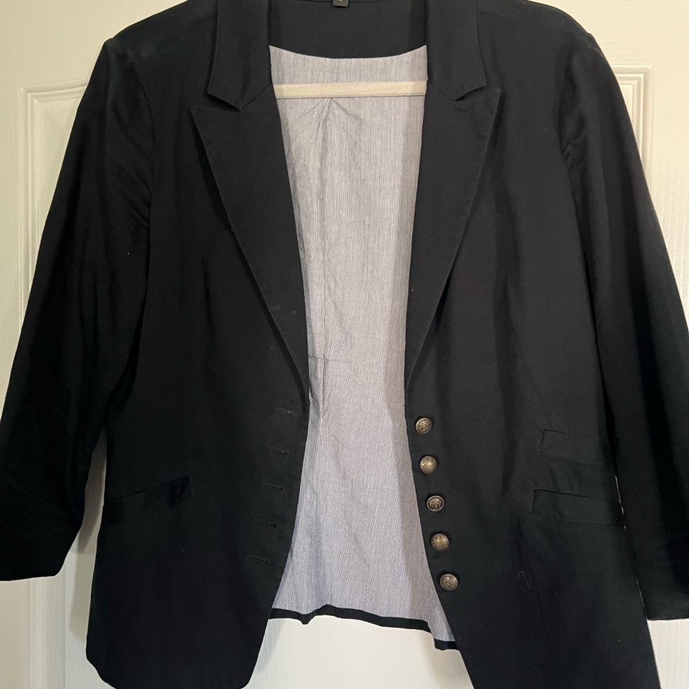 Classic Black Women's Blazer